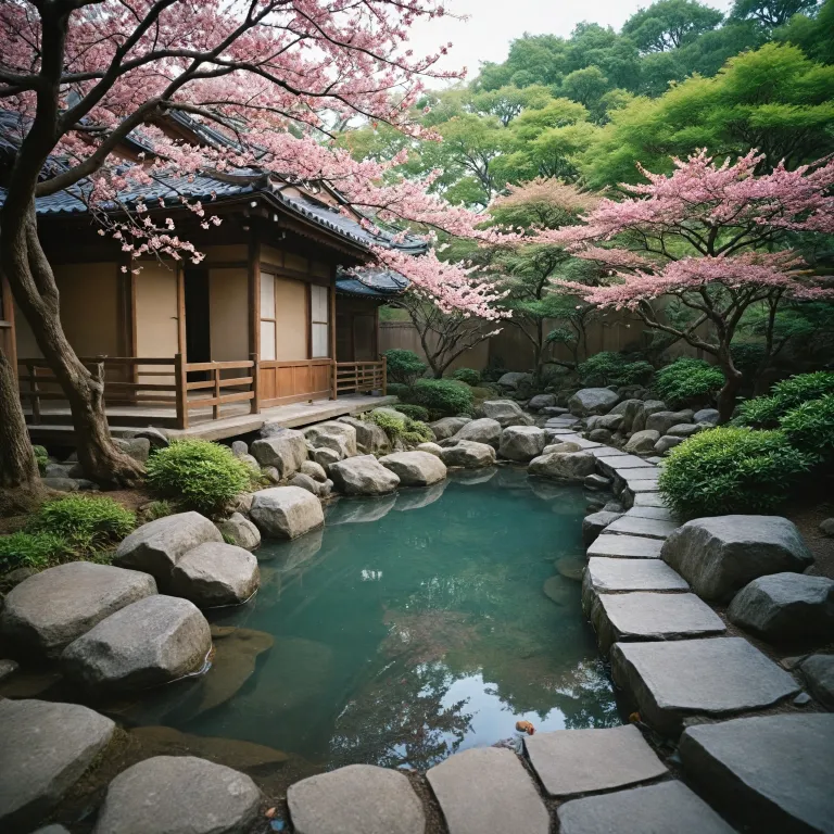 Experience serenity: book a ryokan with private garden for your next retreat