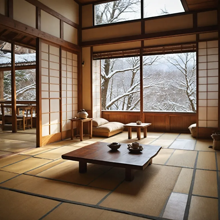 Refined accommodation in Nozawa Onsen Japan for an elegant ryokan stay
