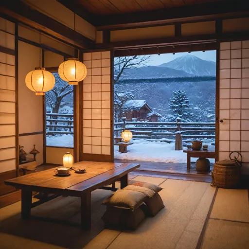 An elegant guide to choosing a nozawa onsen ryokan for a refined mountain escape