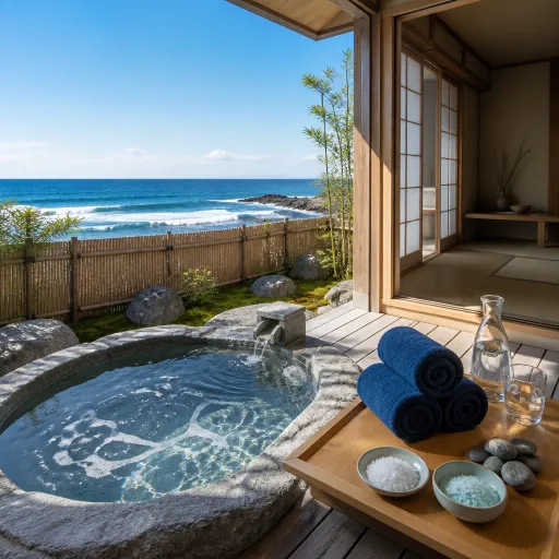 The quiet luxury of a ryokan with a private bath and curated spa rituals